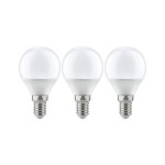 Лампа LED Paulmann 3er-Pack Tropfen 5,5W E14 230V 2700K 28537