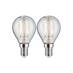 Купить Лампа LED Paulmann 2er Pack Tropfen 2x2,5W E14 230V 2700K 28476 в МВИДЕО