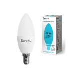 Лампа светодиодная Sweko 42LED-C35-10W-230-4000K-E14 38751