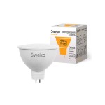 Лампа светодиодная Sweko 42LED-MR16-10W-230-3000K-GU5,3 38785