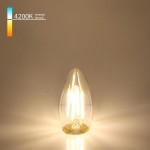 Купить Лампа светодиодная Elektrostandard Свеча BLE2706 F 9W 4200K E27 (C35) в МВИДЕО