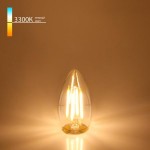 Купить Лампа светодиодная Elektrostandard Свеча BLE2733 9W 3300K E27 (C35) в МВИДЕО