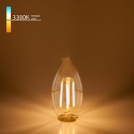 Купить Лампа светодиодная Elektrostandard Свеча BLE1409 9W 3300K E14 (CW35) в МВИДЕО