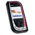 Мобильный телефон Nokia 7610 black red
