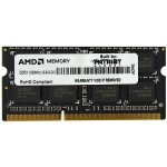 Оперативная память AMD Radeon 4GB DDR3 1333 SO R3 Value Series Black