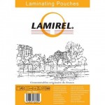 Плёнка для ламинирования Lamirel А5, 75мкм, 100 шт.