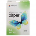 Фотобумага для принтера PrintPro Glossy 180g/m, A4 (PGE180100A4)