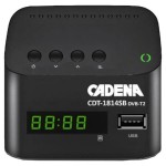 Приемник телевизионный DVB-T2 Cadena CDT-1814SB