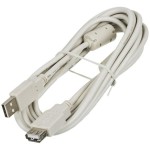 Купить Кабель Ningbo USB A-USB A, M-F 3м Grey в МВИДЕО