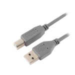 Кабель Vivanco USB A-USB B, M-M 1,8м Grey (25407)