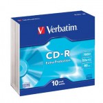 CD-R диск Verbatim 52xD.L.Sl10шт
