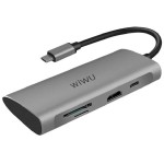 Купить USB-концентратор Wiwu Alpha 731HP (Grey) в МВИДЕО