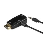 Адаптер 2emarket HDMI - VGA + аудио