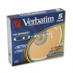 CD-RW диск Verbatim 80 Verb.8-12xSl.5шт.