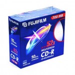 CD-R диск Fuji 80 52x Slim10