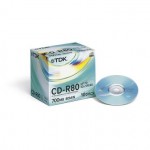 CD-R диск TDK 80 jewel 10