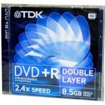DVD+R диск TDK Double Layer 1