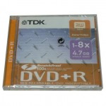 DVD+R диск TDK 8x1 ScrProof