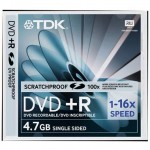 Купить DVD+R диск TDK 16xScrProof 1 в МВИДЕО