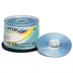 CD-R диск TDK 80 Cake box 50