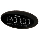 Купить Радио-часы Telefunken TF-1702UB Black в МВИДЕО