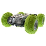 Купить Радиоуправляемая машинка CS Toys CS toys Перевертыш с пневмоколесами Зеленый в МВИДЕО