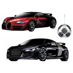 Купить Радиоуправляемая машинка MYX MYX Bugatti Veyron и Audi R8 красный/Черный в МВИДЕО