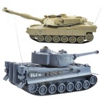 Танковый бой Zegan Tiger vs Abrams 2.4G 99822