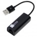 Купить Адаптер 5bites Ethernet 100Мбит/сек, "UA2-45-02BK" (USB2,0) в МВИДЕО