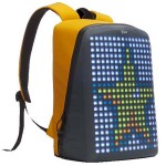 Купить Рюкзак с LED-экраном Pix Yellow + Power Bank (418392) в МВИДЕО