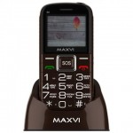 Купить Мобильный телефон Maxvi B5 Brown в МВИДЕО
