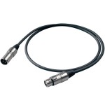 Кабель Proel кабель XLR папа/мама 3м (BULK250LU3)