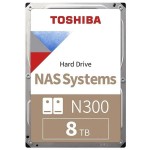Внутренний HDD диск Toshiba N300 3.5 8TB (HDWG180UZSVA)