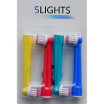 Насадка для электрической зубной щетки 5Lights для Oral-B EB-17A 4 шт